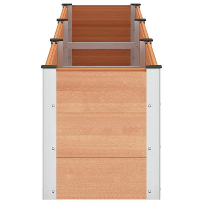 Garden Raised Bed Brown 300 x 50 x 54 cm