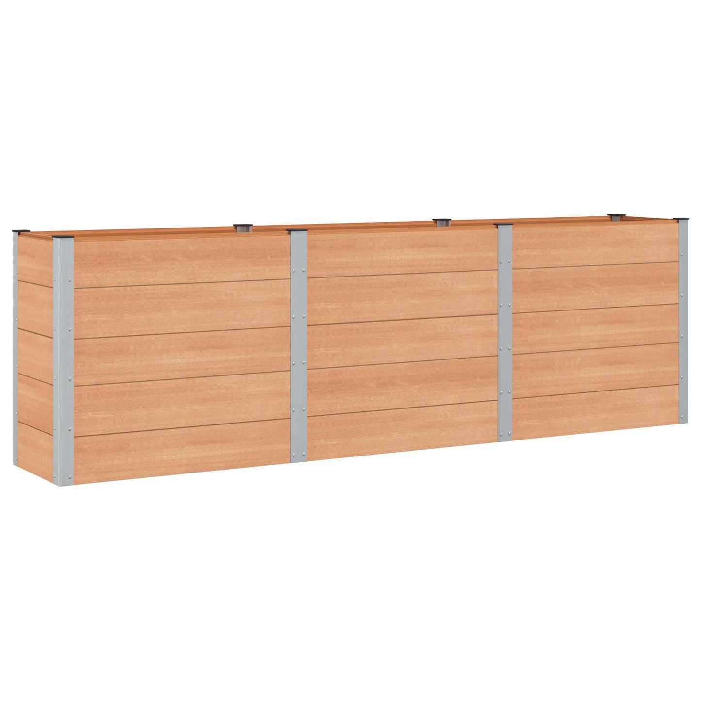 Garden Raised Bed Brown 300 x 50 x 91 cm