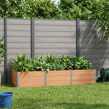 Garden Raised Bed Brown 300 x 100 x 54 cm