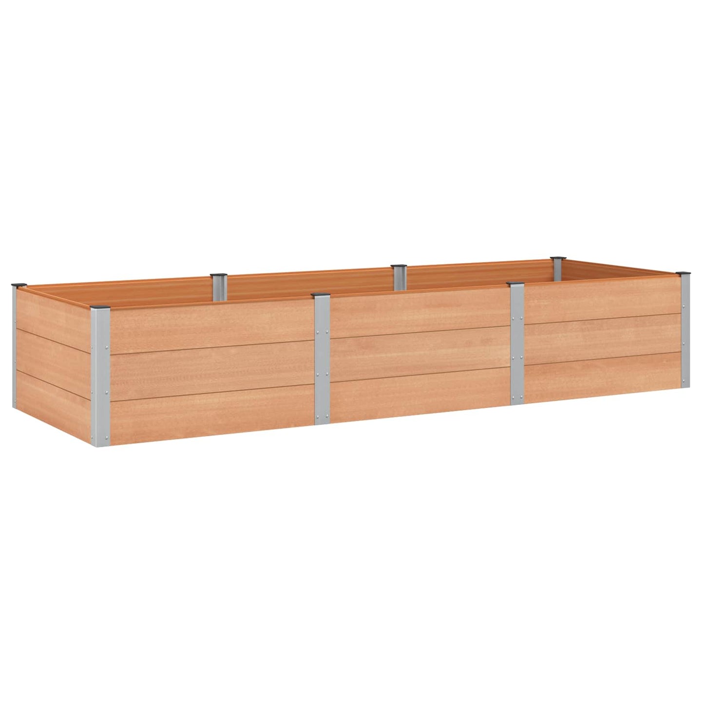Garden Raised Bed Brown 300 x 100 x 54 cm