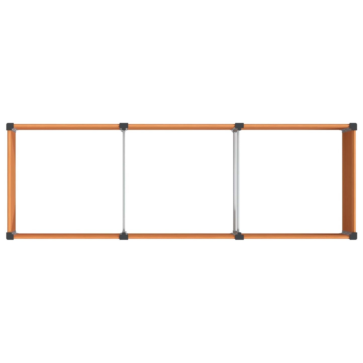 Garden Raised Bed Brown 300 x 100 x 54 cm