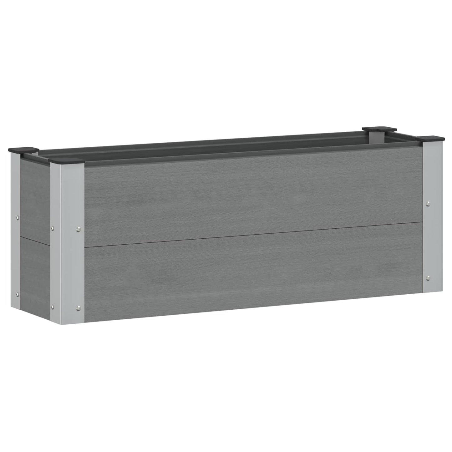 Garden Raised Bed Grey 100 x 30 36 cm
