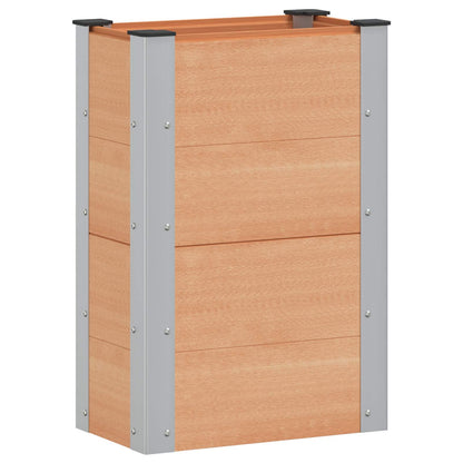Garden Raised Bed Brown 50 x 30 x 72 cm