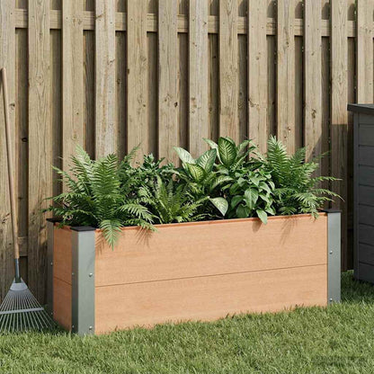 Garden Raised Bed Brown 100 x 30 x 36 cm