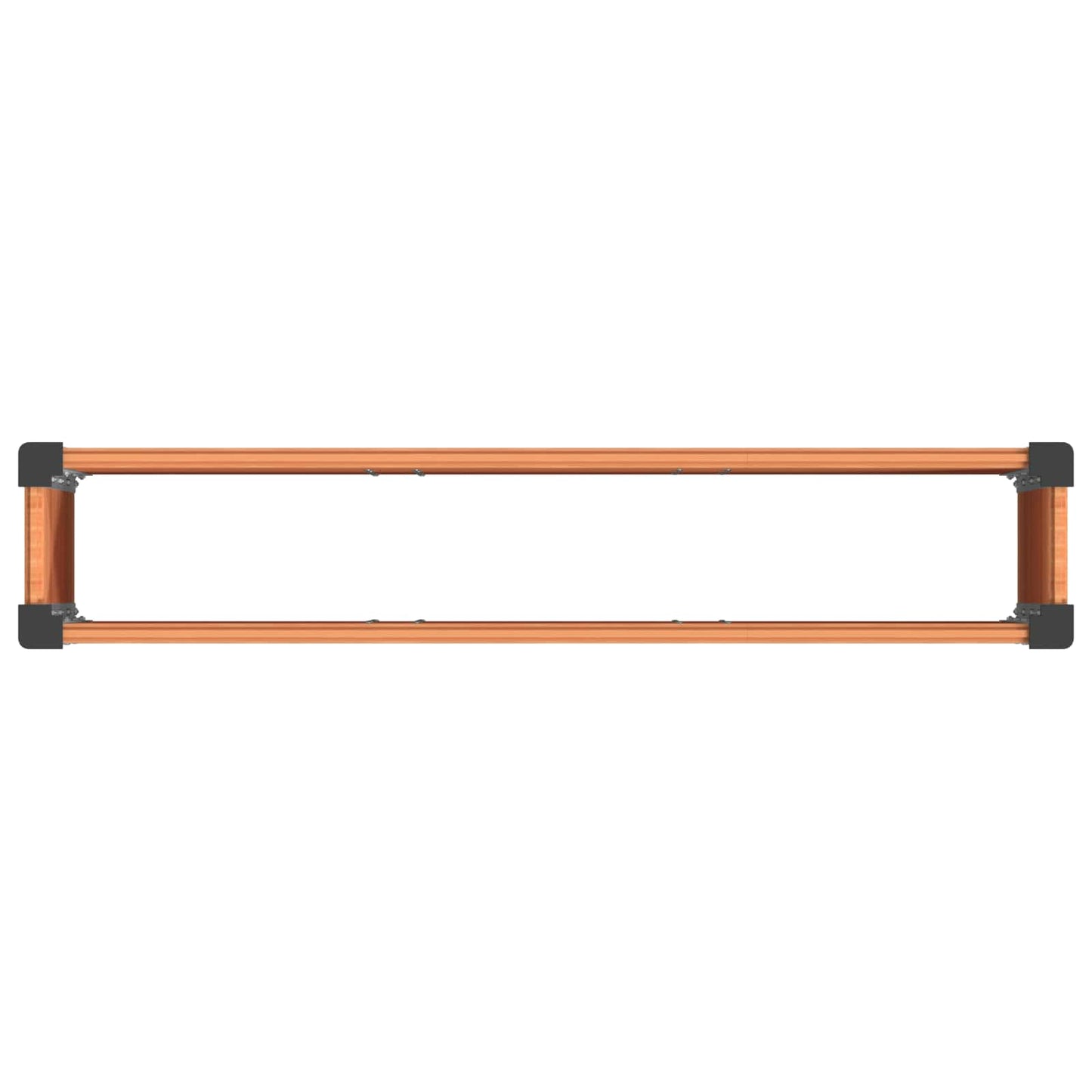 Garden Raised Bed Brown 150 x 30 x 36 cm