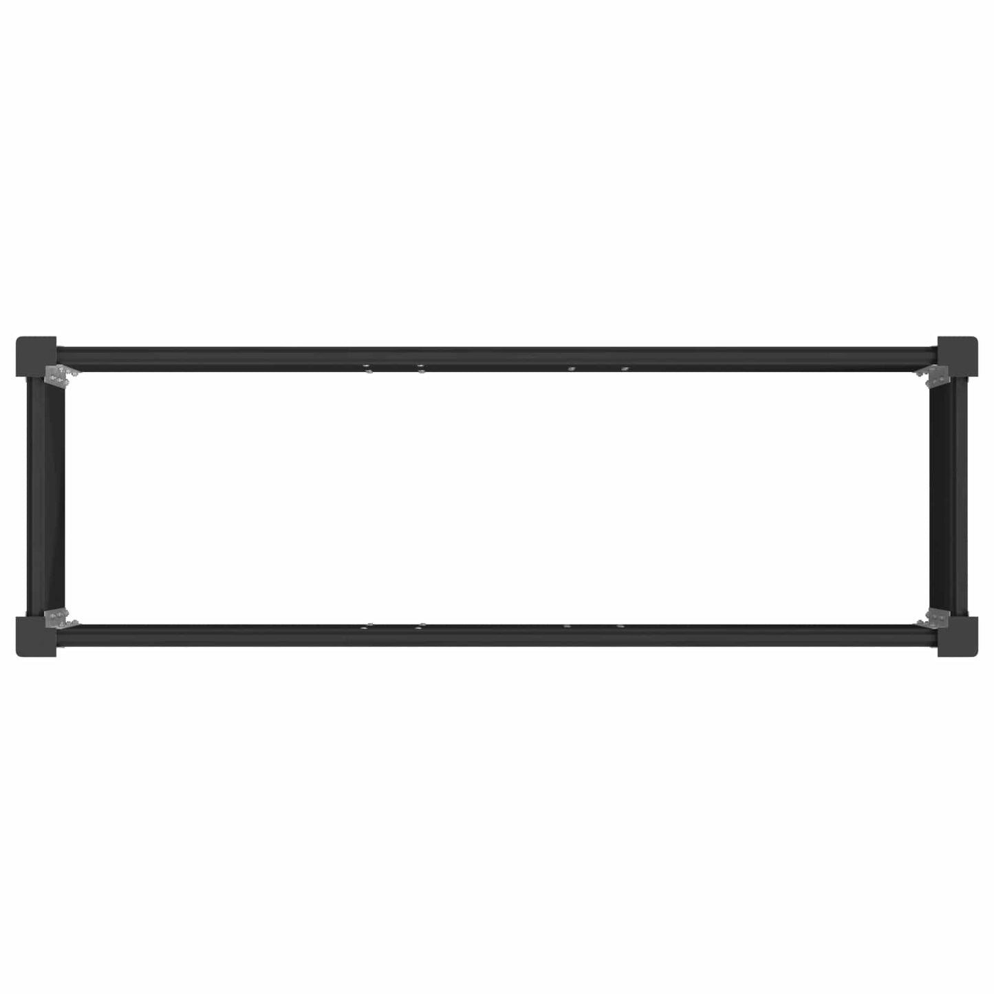 Garden Raised Bed Black 100 x 30 x 72 cm