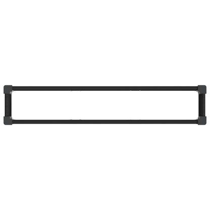 Garden Raised Bed Black 150 x 30 x 72 cm