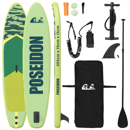 Inflatable Stand Up Paddle Board POSEIDON 305 x 76 x 15 cm for