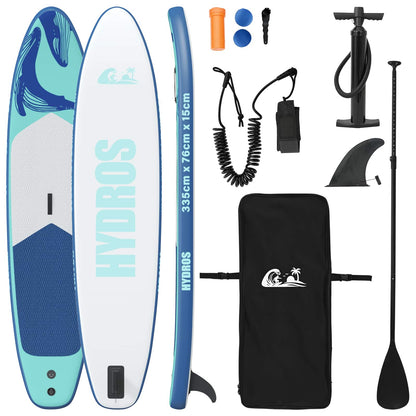 Inflatable Stand Up Paddle Board HYDROS 335 x 76 x 15 cm for