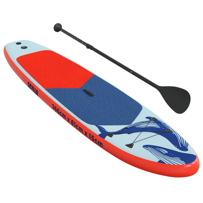 Inflatable Stand Up Paddle Board SCYLLA 366 x 81 x 15 cm Blue