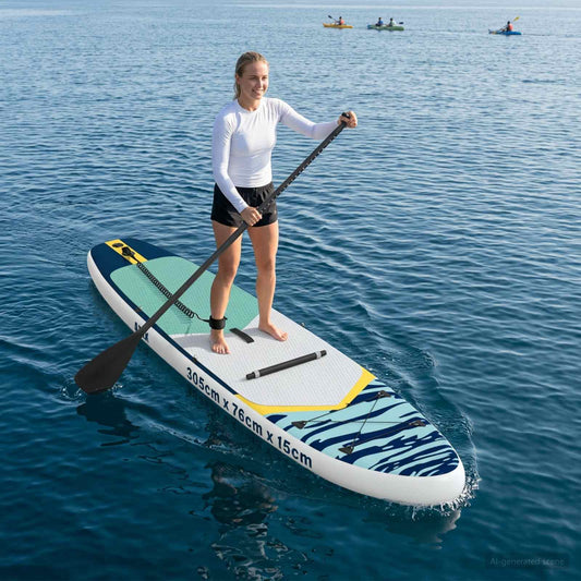 SUP Board with Seat 2-in-1 APEX 305 x 76 x 15 cm Blue