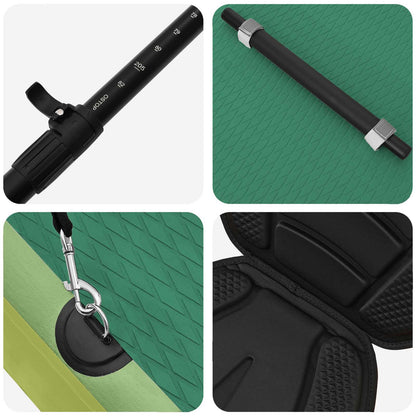 SUP Board with Seat 2-in-1 POSEIDON 366 x 81 x 15 cm Green for