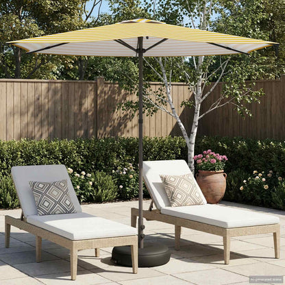 Garden Parasol 270 x 270 cm Polyester Rectangular
