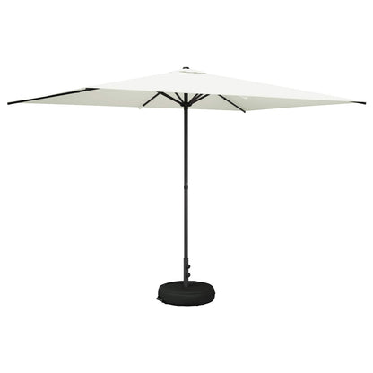 Garden Parasol with Base 200 x 300 cm Polyester Rectangular