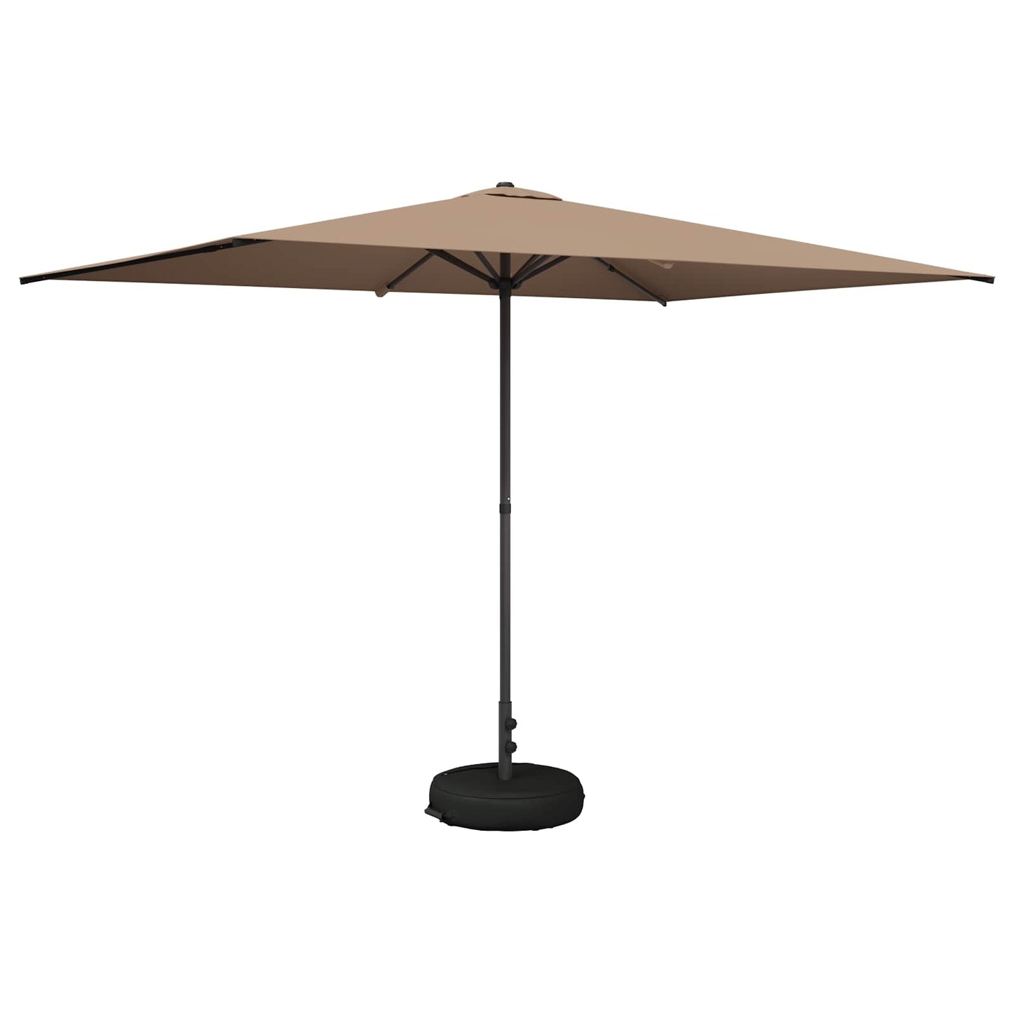Garden Parasol with Base 200 x 300 cm Polyester Rectangular
