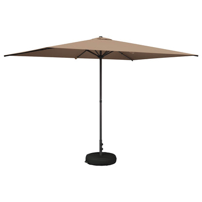 Garden Parasol with Base 200 x 300 cm Polyester Rectangular