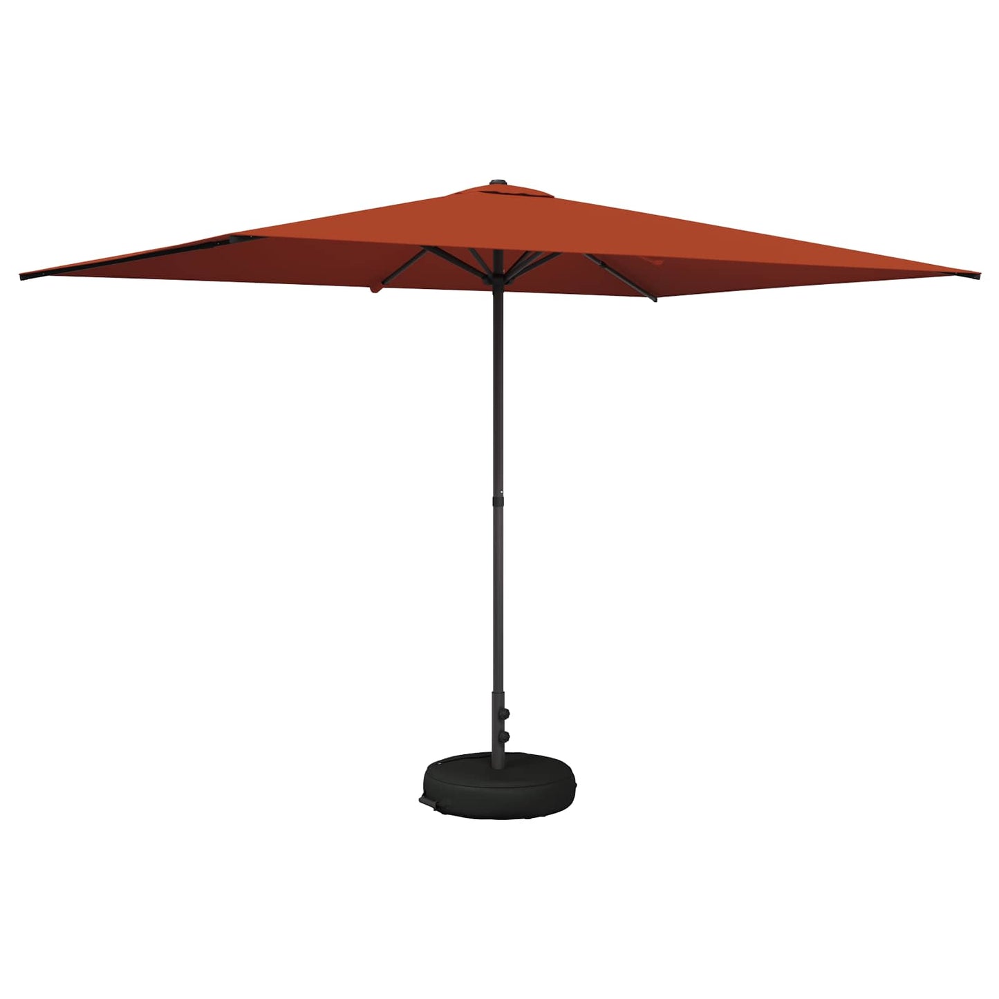 Garden Parasol with Base 200 x 300 cm Polyester Rectangular