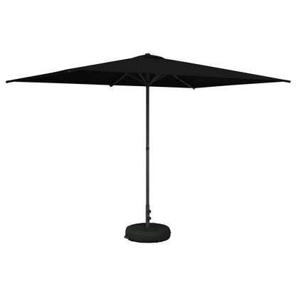 Garden Parasol with Base 200 x 300 cm Polyester Rectangular