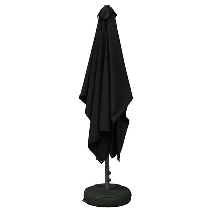 Garden Parasol with Base 200 x 300 cm Polyester Rectangular
