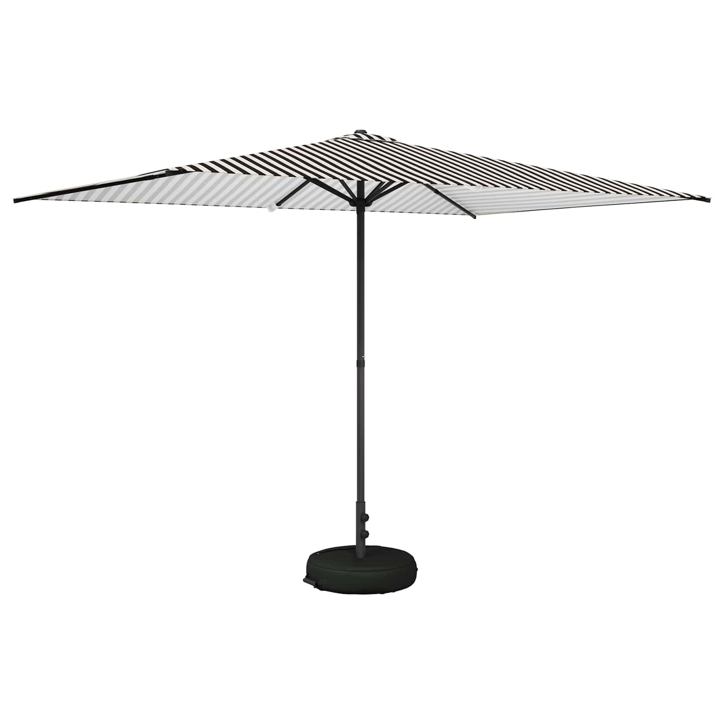 Garden Parasol with Base 200 x 300 cm Polyester Rectangular