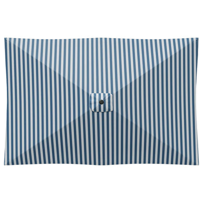 Garden Parasol with Base 200 x 300 cm Polyester Rectangular