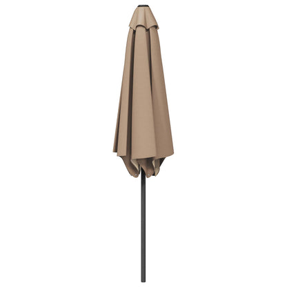 Garden Parasol with Base 230 x 230 cm Polyester Rectangular