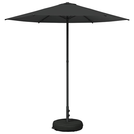 Garden Parasol with Base 230 x 230 cm Polyester Rectangular