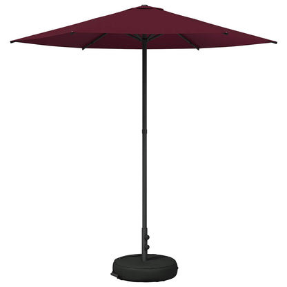 Garden Parasol with Base 230 x 230 cm Polyester Rectangular