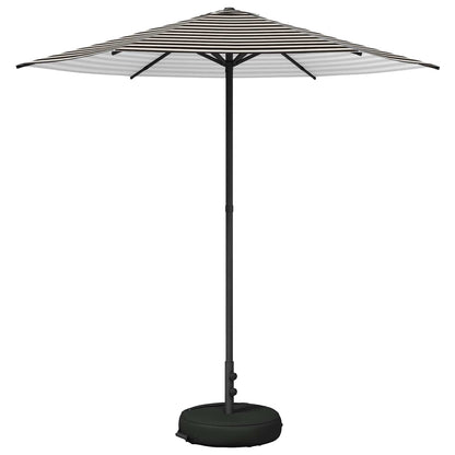 Garden Parasol with Base 230 x 230 cm Polyester Rectangular