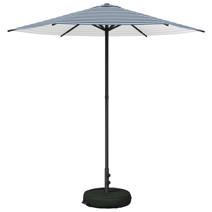 Garden Parasol with Base 230 x 230 cm Polyester Rectangular