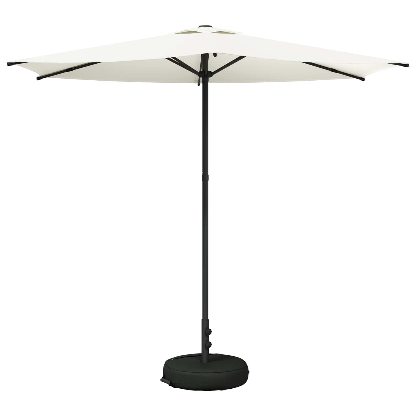 Garden Parasol with Base 270 x 270 cm Polyester Rectangular