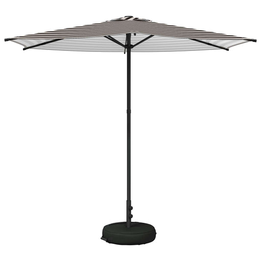 Garden Parasol with Base 270 x 270 cm Polyester Rectangular