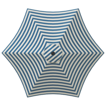 Garden Parasol with Base 270 x 270 cm Polyester Rectangular