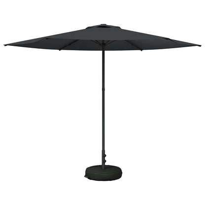 Garden Parasol with Base 300 x 300 cm Polyester Rectangular