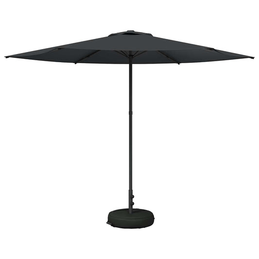 Garden Parasol with Base 300 x 300 cm Polyester Rectangular