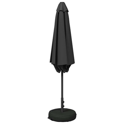 Garden Parasol with Base 300 x 300 cm Polyester Rectangular