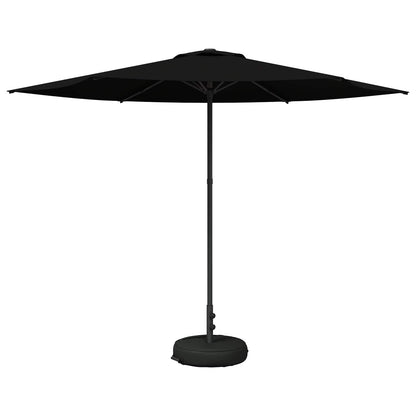 Garden Parasol with Base 300 x 300 cm Polyester Rectangular