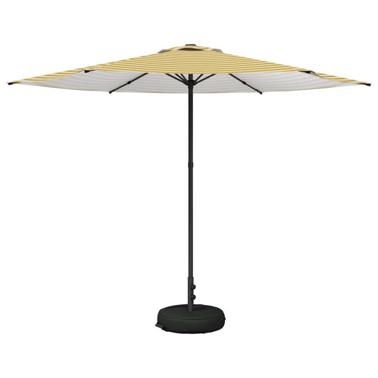 Garden Parasol with Base 300 x 300 cm Polyester Rectangular