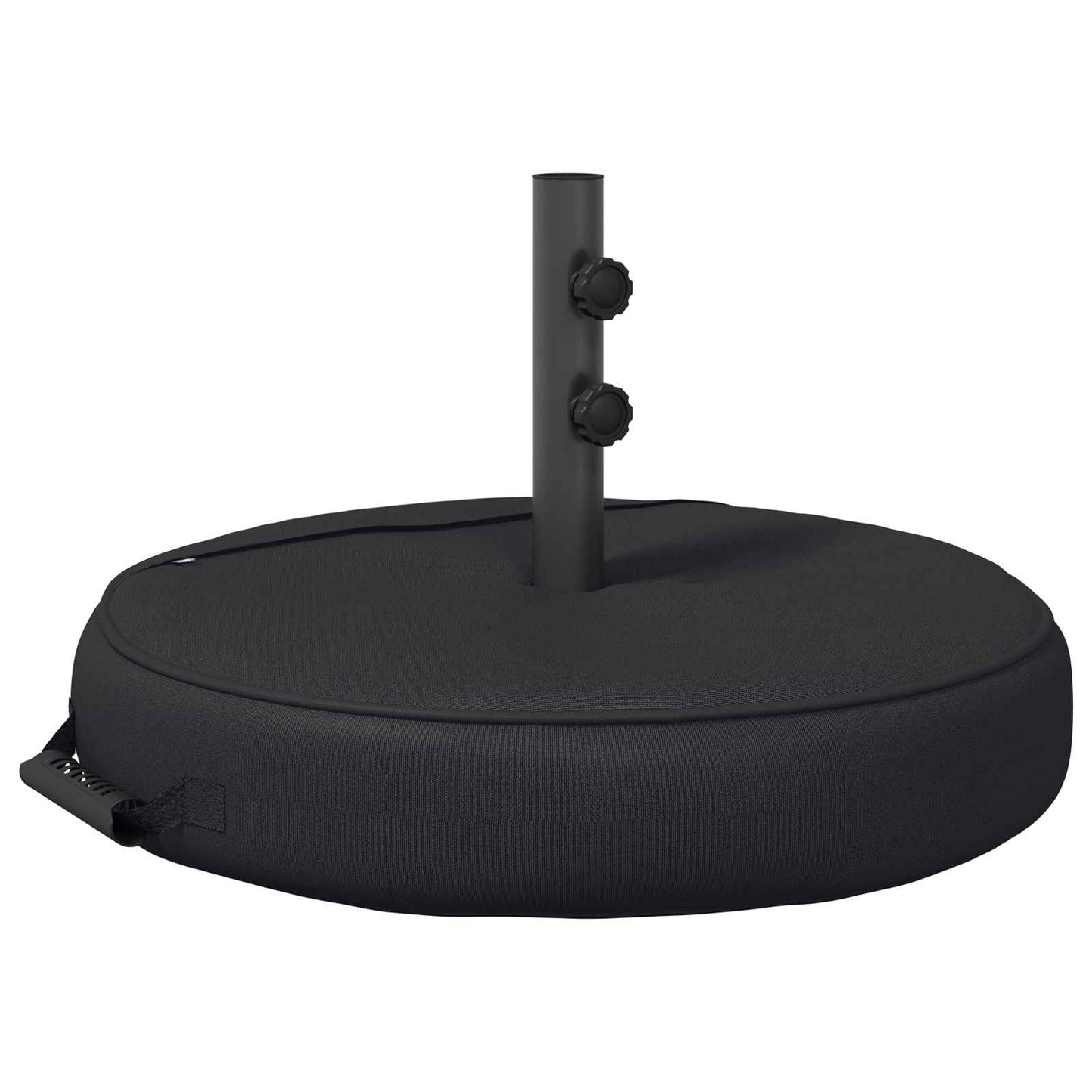 Patio Umbrella Base 50 x 50 cm Steel Black