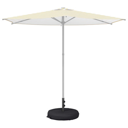 Patio Umbrella Base 50 x 50 cm Steel Black