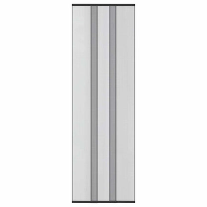 Insect Door Screen with Mesh Curtain Black 70 x 220 cm