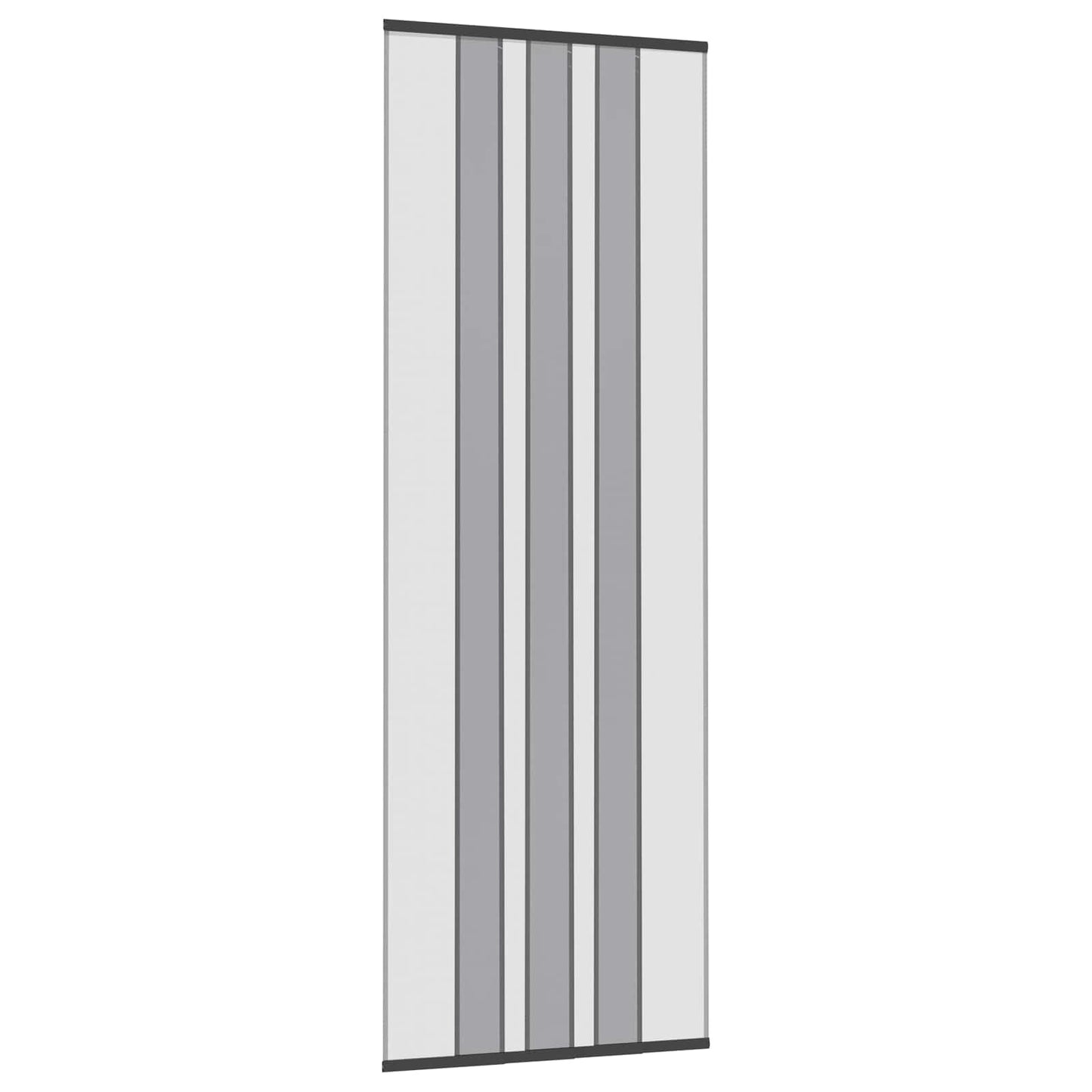 Insect Door Screen with Mesh Curtain Black 80 x 220 cm
