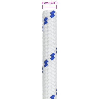Boat Rope 6 mm 5 m White and Blue