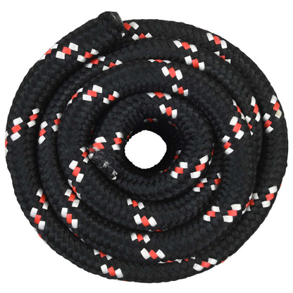 Boat Rope 10 m 3 Black and Red PP