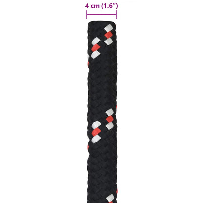 Boat Rope 25 m 4 Black and Red PP