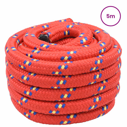 Boat Rope 5 m 3 Red PP