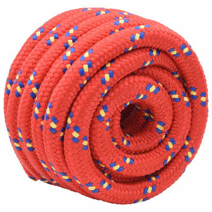 Boat Rope 10 m 3 Red PP