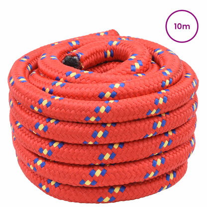 Boat Rope 10 m 4 Red PP