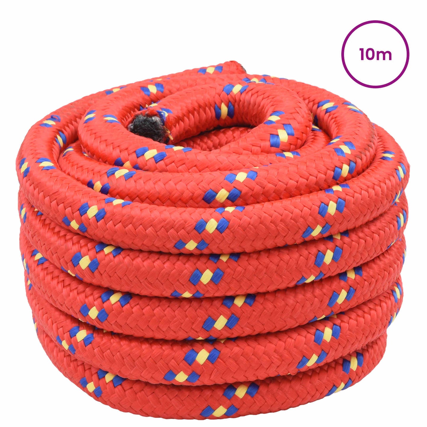 Boat Rope 10 m 6 Red PP