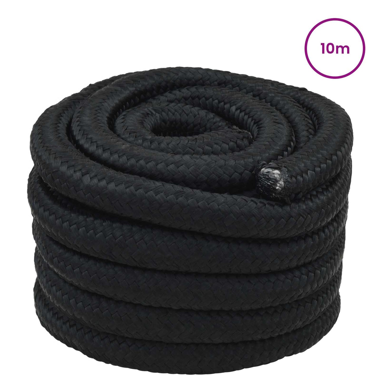 Boat Rope 10 m 4 Black PP